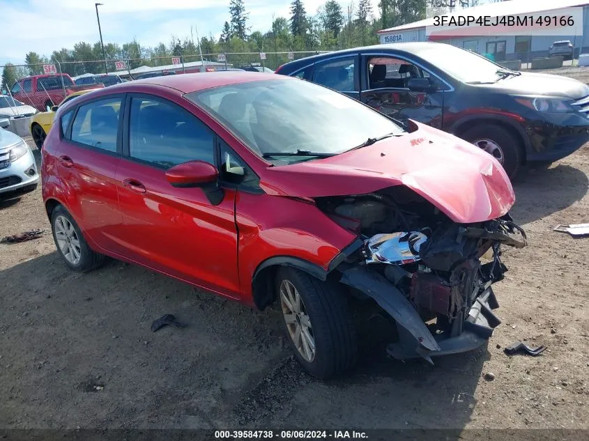 2011 Ford Fiesta Se VIN: 3FADP4EJ4BM149166 Lot: 39584738