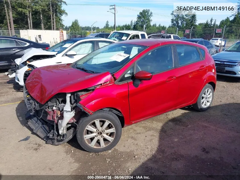 3FADP4EJ4BM149166 2011 Ford Fiesta Se