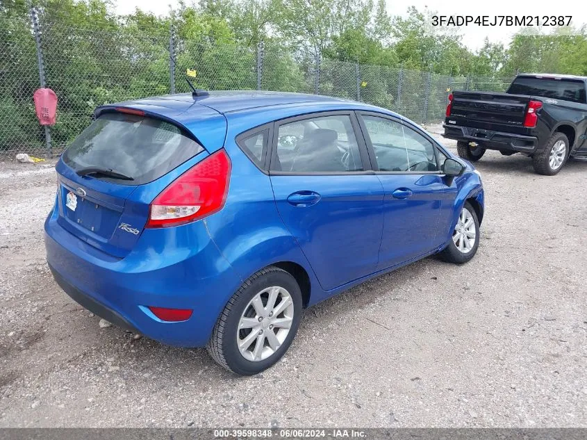 3FADP4EJ7BM212387 2011 Ford Fiesta Se