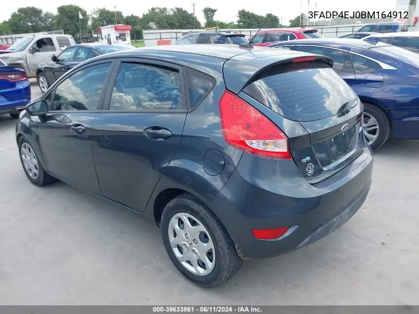 2011 Ford Fiesta Se VIN: 3FADP4EJ0BM164912 Lot: 39633861