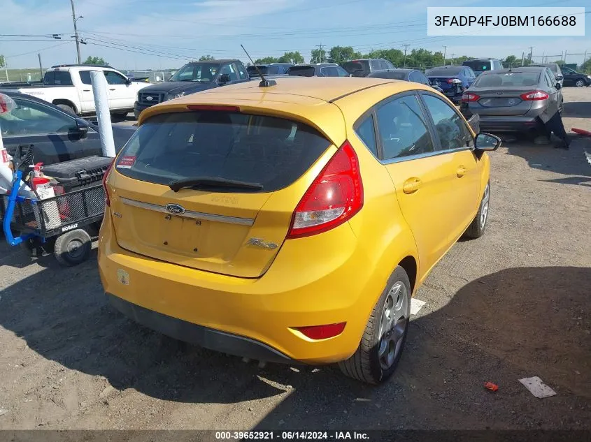 3FADP4FJ0BM166688 2011 Ford Fiesta Ses