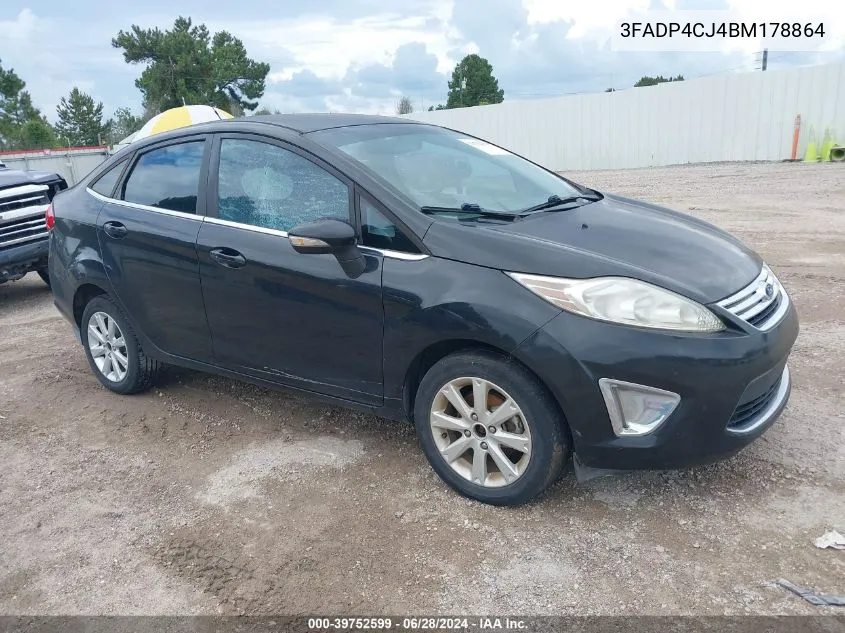 3FADP4CJ4BM178864 2011 Ford Fiesta Sel