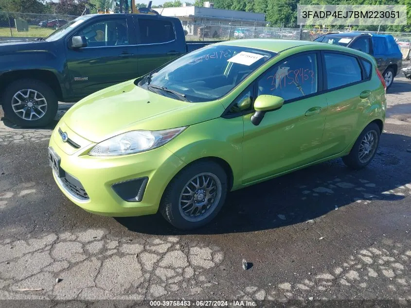 2011 Ford Fiesta Se VIN: 3FADP4EJ7BM223051 Lot: 39758453