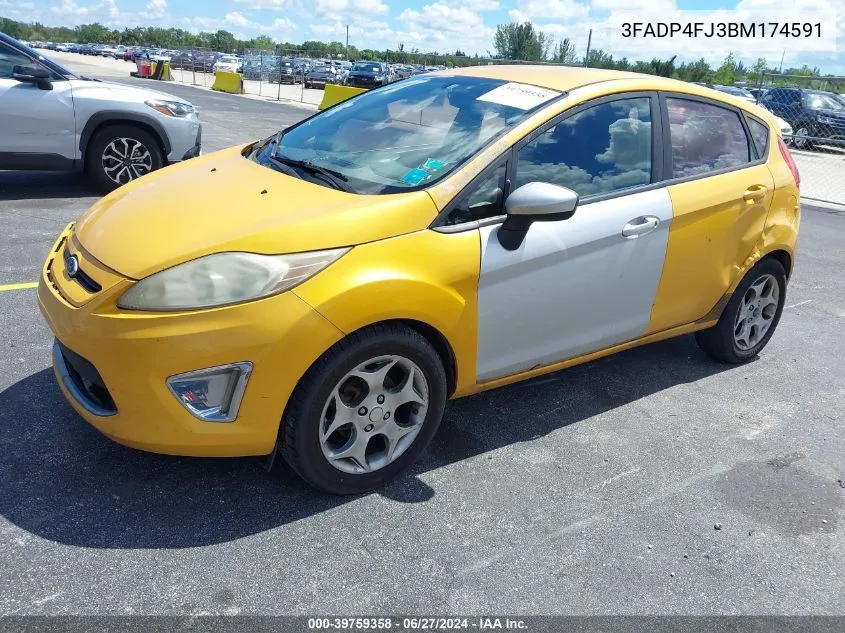 3FADP4FJ3BM174591 2011 Ford Fiesta Ses