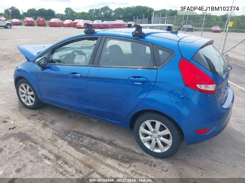 3FADP4EJ1BM102774 2011 Ford Fiesta Se