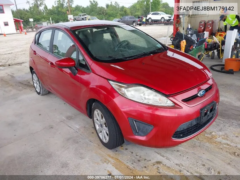 2011 Ford Fiesta Se VIN: 3FADP4EJ8BM179142 Lot: 39786277