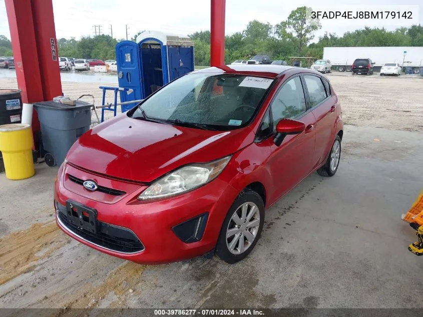 2011 Ford Fiesta Se VIN: 3FADP4EJ8BM179142 Lot: 39786277