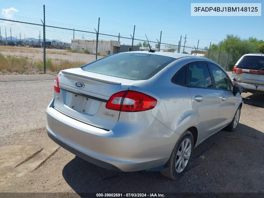 3FADP4BJ1BM148125 2011 Ford Fiesta Se