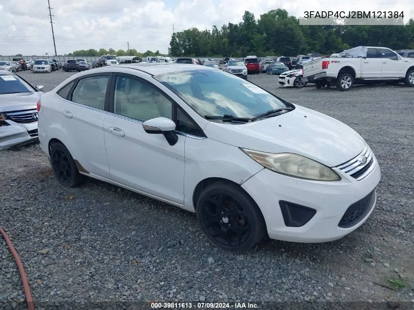 2011 Ford Fiesta Sel VIN: 3FADP4CJ2BM121384 Lot: 39811613