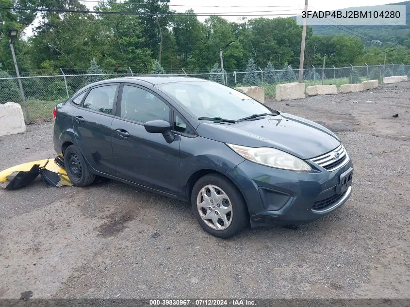 3FADP4BJ2BM104280 2011 Ford Fiesta Se