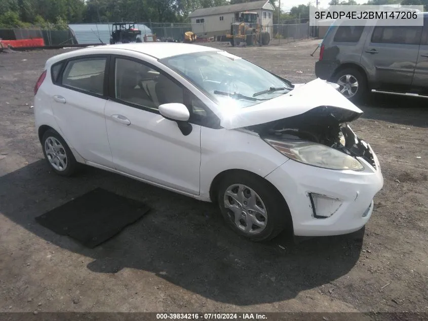 2011 Ford Fiesta Se VIN: 3FADP4EJ2BM147206 Lot: 39834216