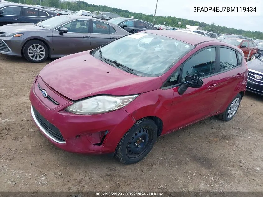 3FADP4EJ7BM119434 2011 Ford Fiesta Se