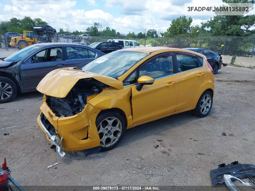 3FADP4FJ6BM135882 2011 Ford Fiesta Ses