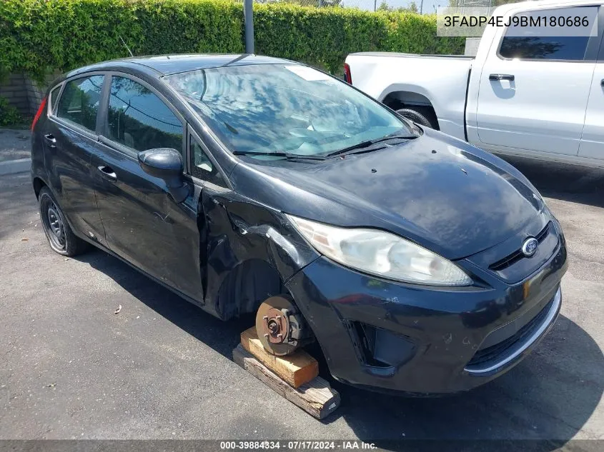 2011 Ford Fiesta Se VIN: 3FADP4EJ9BM180686 Lot: 39884334