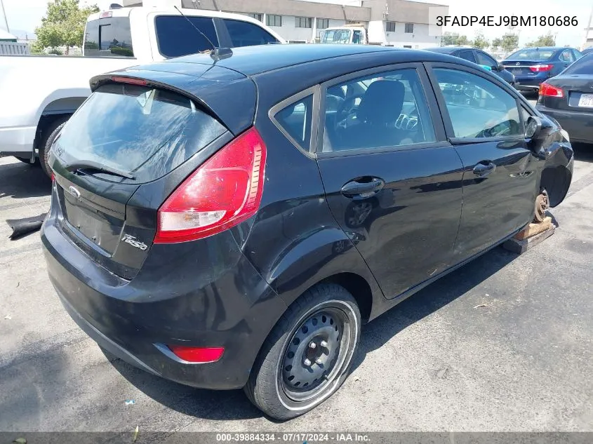 2011 Ford Fiesta Se VIN: 3FADP4EJ9BM180686 Lot: 39884334