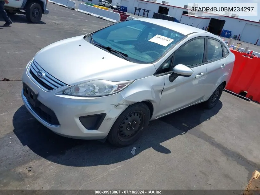 2011 Ford Fiesta Se VIN: 3FADP4BJ0BM234297 Lot: 39913067