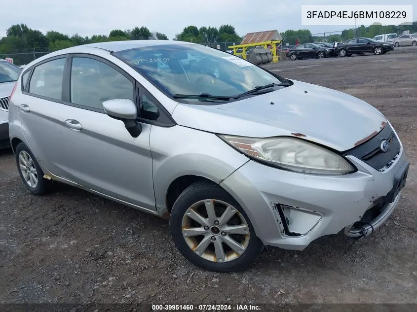 3FADP4EJ6BM108229 2011 Ford Fiesta Se