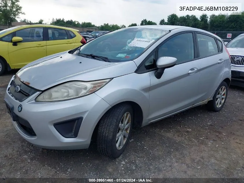 3FADP4EJ6BM108229 2011 Ford Fiesta Se