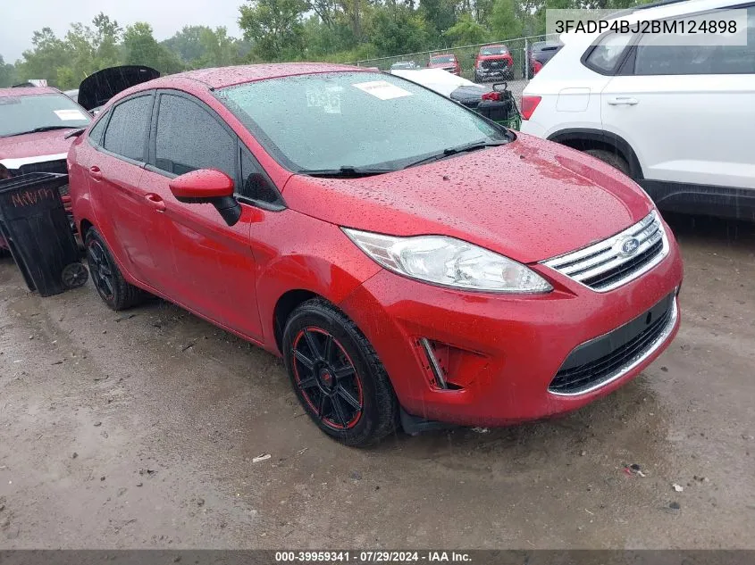 2011 Ford Fiesta Se VIN: 3FADP4BJ2BM124898 Lot: 39959341