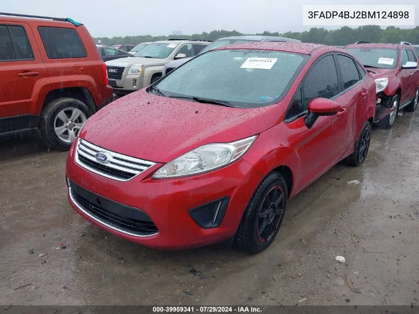 3FADP4BJ2BM124898 2011 Ford Fiesta Se