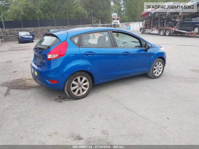 2011 Ford Fiesta Se VIN: 3FADP4EJ0BM166062 Lot: 39967722