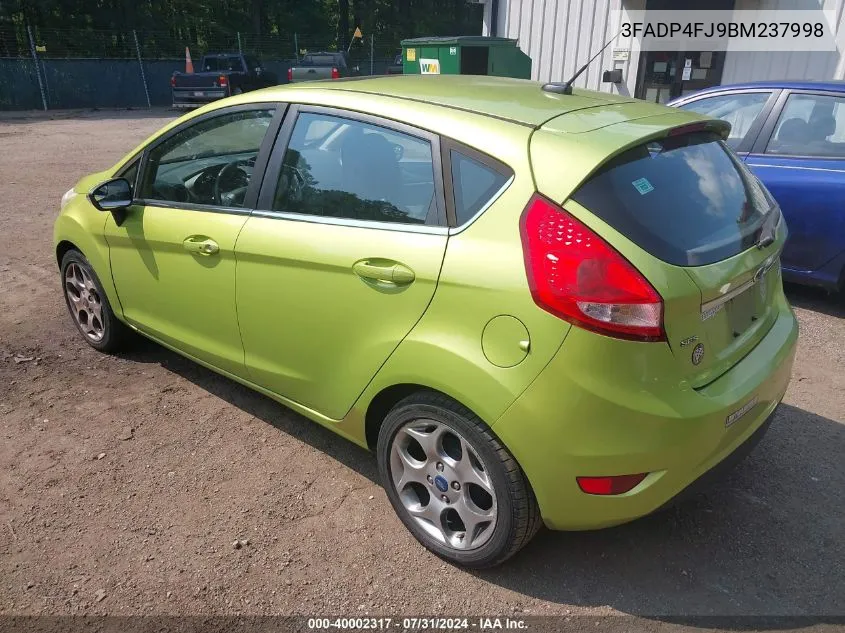 3FADP4FJ9BM237998 2011 Ford Fiesta Ses