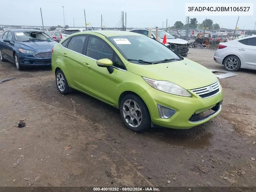 3FADP4CJ0BM106527 2011 Ford Fiesta Sel