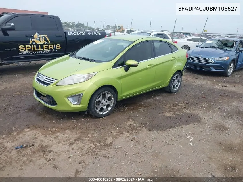 3FADP4CJ0BM106527 2011 Ford Fiesta Sel