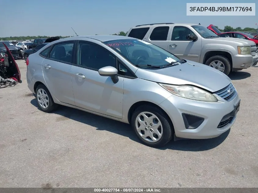 3FADP4BJ9BM177694 2011 Ford Fiesta Se