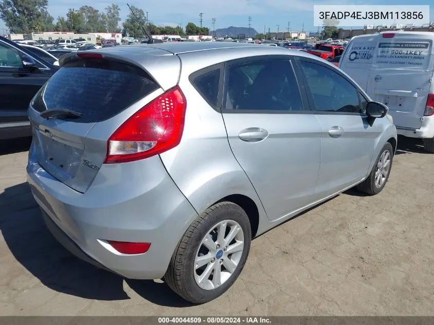 3FADP4EJ3BM113856 2011 Ford Fiesta Se