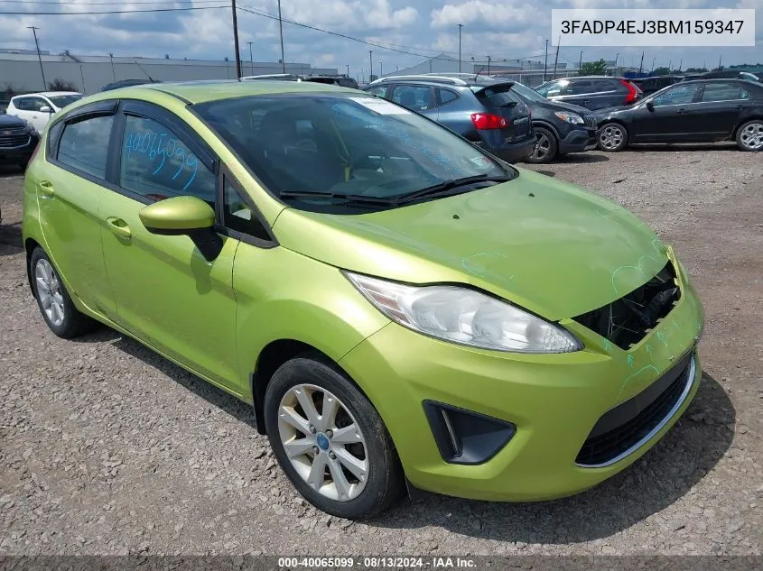 2011 Ford Fiesta Se VIN: 3FADP4EJ3BM159347 Lot: 40065099