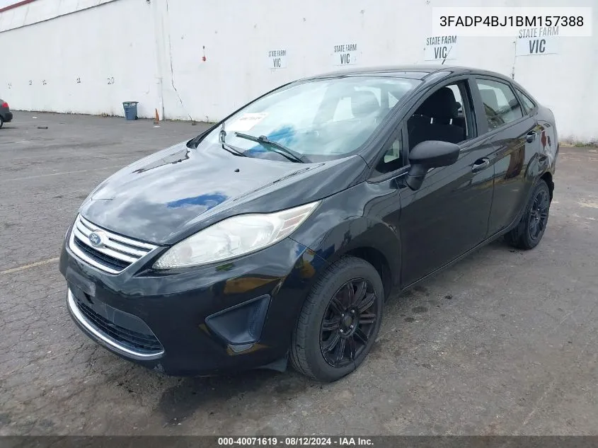 3FADP4BJ1BM157388 2011 Ford Fiesta Se