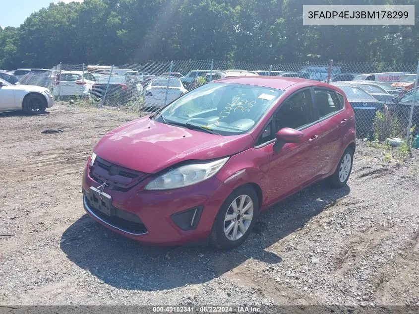 3FADP4EJ3BM178299 2011 Ford Fiesta Se