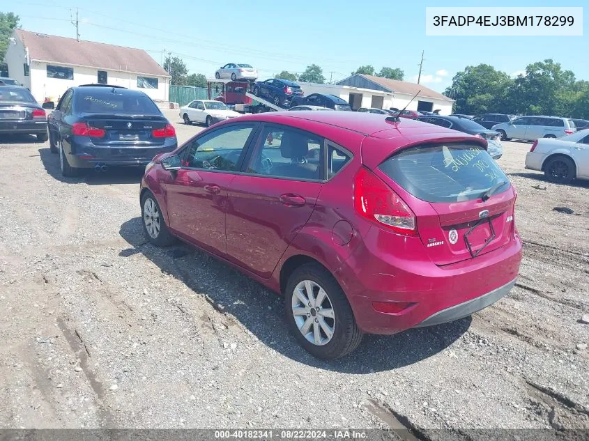 2011 Ford Fiesta Se VIN: 3FADP4EJ3BM178299 Lot: 40182341