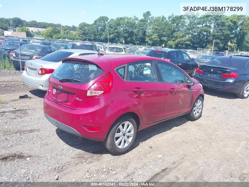 2011 Ford Fiesta Se VIN: 3FADP4EJ3BM178299 Lot: 40182341