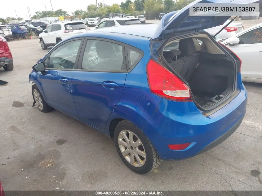 3FADP4EJ3BM153807 2011 Ford Fiesta Se