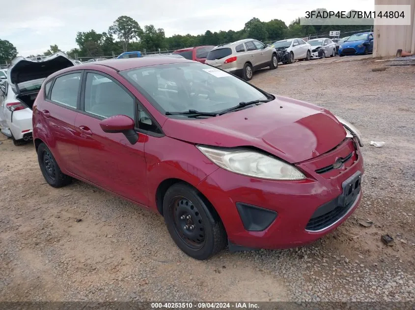 2011 Ford Fiesta Se VIN: 3FADP4EJ7BM144804 Lot: 40253510