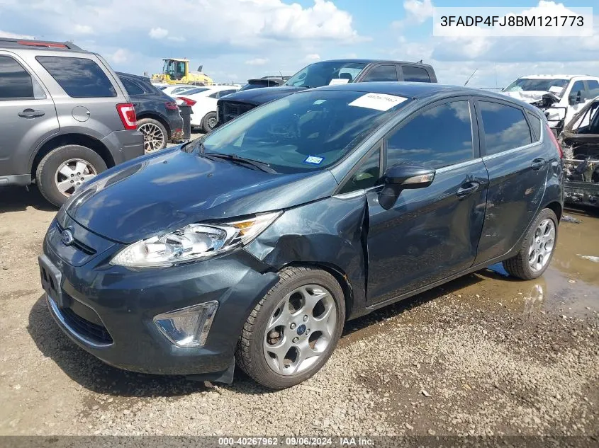 2011 Ford Fiesta Ses VIN: 3FADP4FJ8BM121773 Lot: 40267962