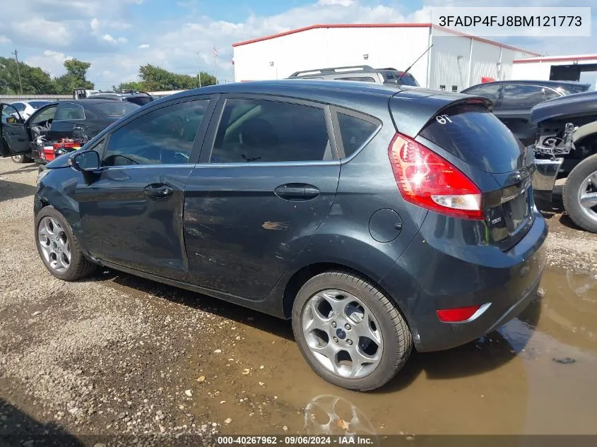 2011 Ford Fiesta Ses VIN: 3FADP4FJ8BM121773 Lot: 40267962