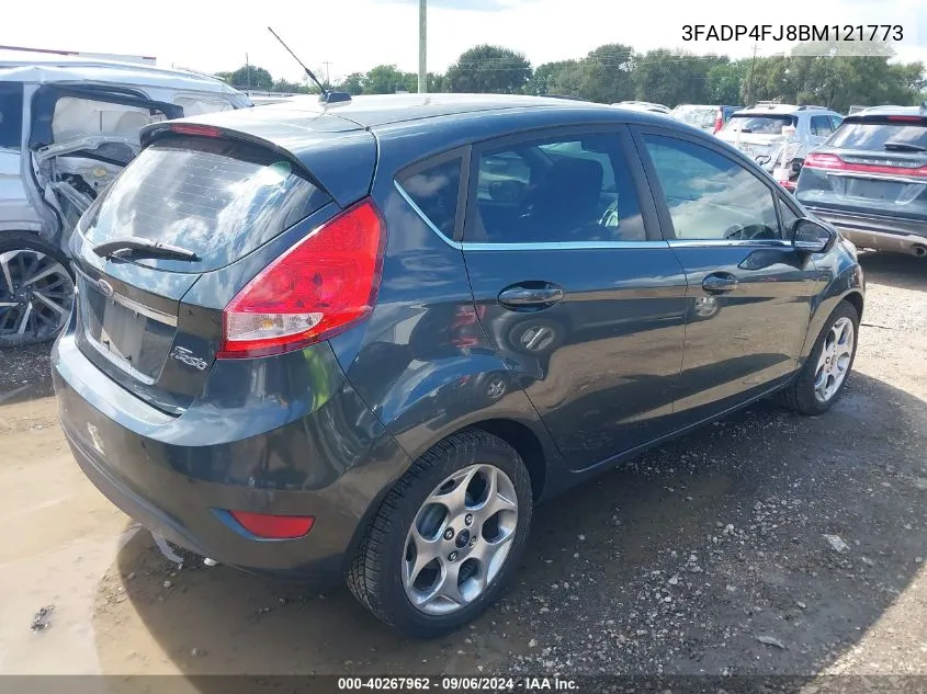 3FADP4FJ8BM121773 2011 Ford Fiesta Ses