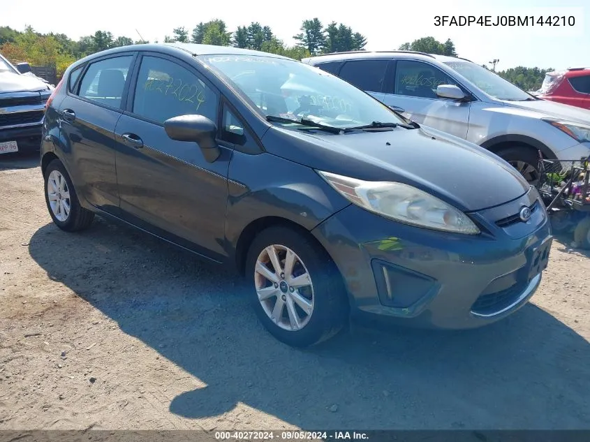 2011 Ford Fiesta Se VIN: 3FADP4EJ0BM144210 Lot: 40272024