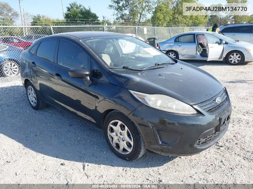 2011 Ford Fiesta S VIN: 3FADP4AJ2BM134770 Lot: 40283495