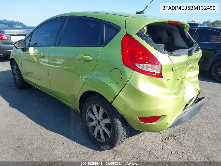 3FADP4EJ5BM132490 2011 Ford Fiesta Se