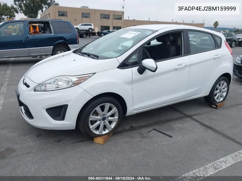 2011 Ford Fiesta Se VIN: 3FADP4EJ2BM159999 Lot: 40311944