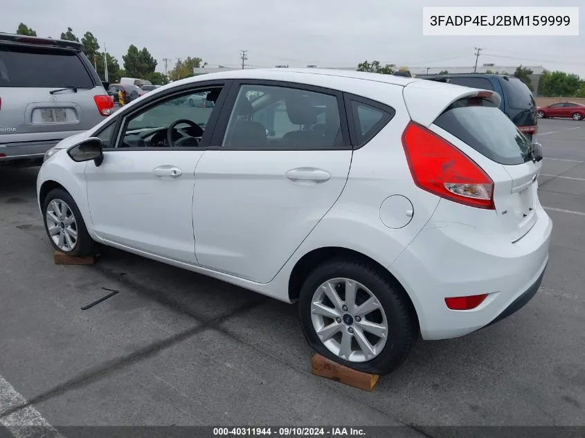 2011 Ford Fiesta Se VIN: 3FADP4EJ2BM159999 Lot: 40311944