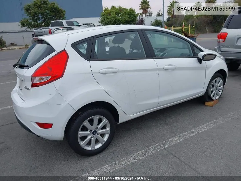 2011 Ford Fiesta Se VIN: 3FADP4EJ2BM159999 Lot: 40311944