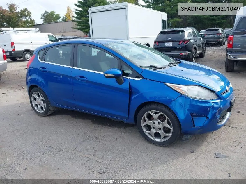 3FADP4FJ0BM201049 2011 Ford Fiesta Ses