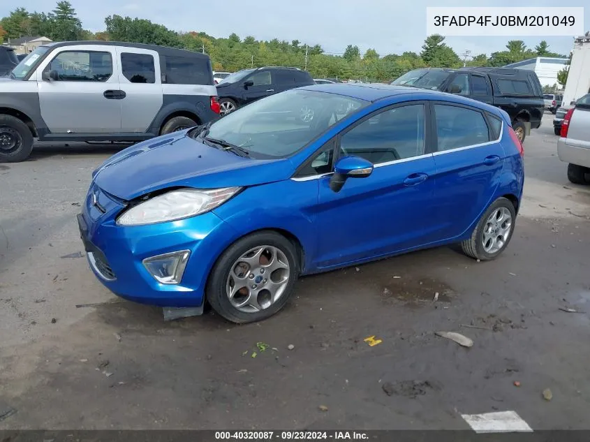 3FADP4FJ0BM201049 2011 Ford Fiesta Ses