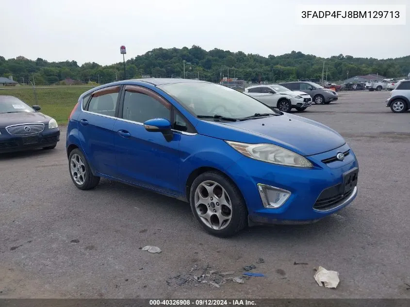 2011 Ford Fiesta Ses VIN: 3FADP4FJ8BM129713 Lot: 40326908