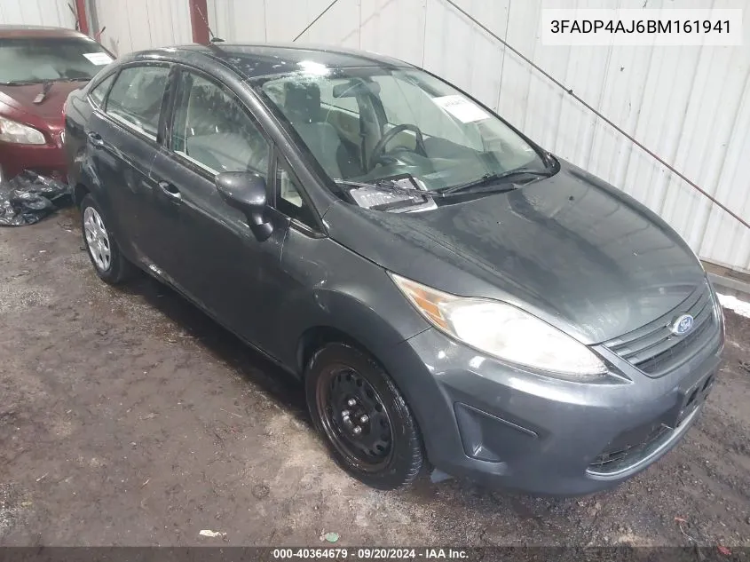 2011 Ford Fiesta S VIN: 3FADP4AJ6BM161941 Lot: 40364679